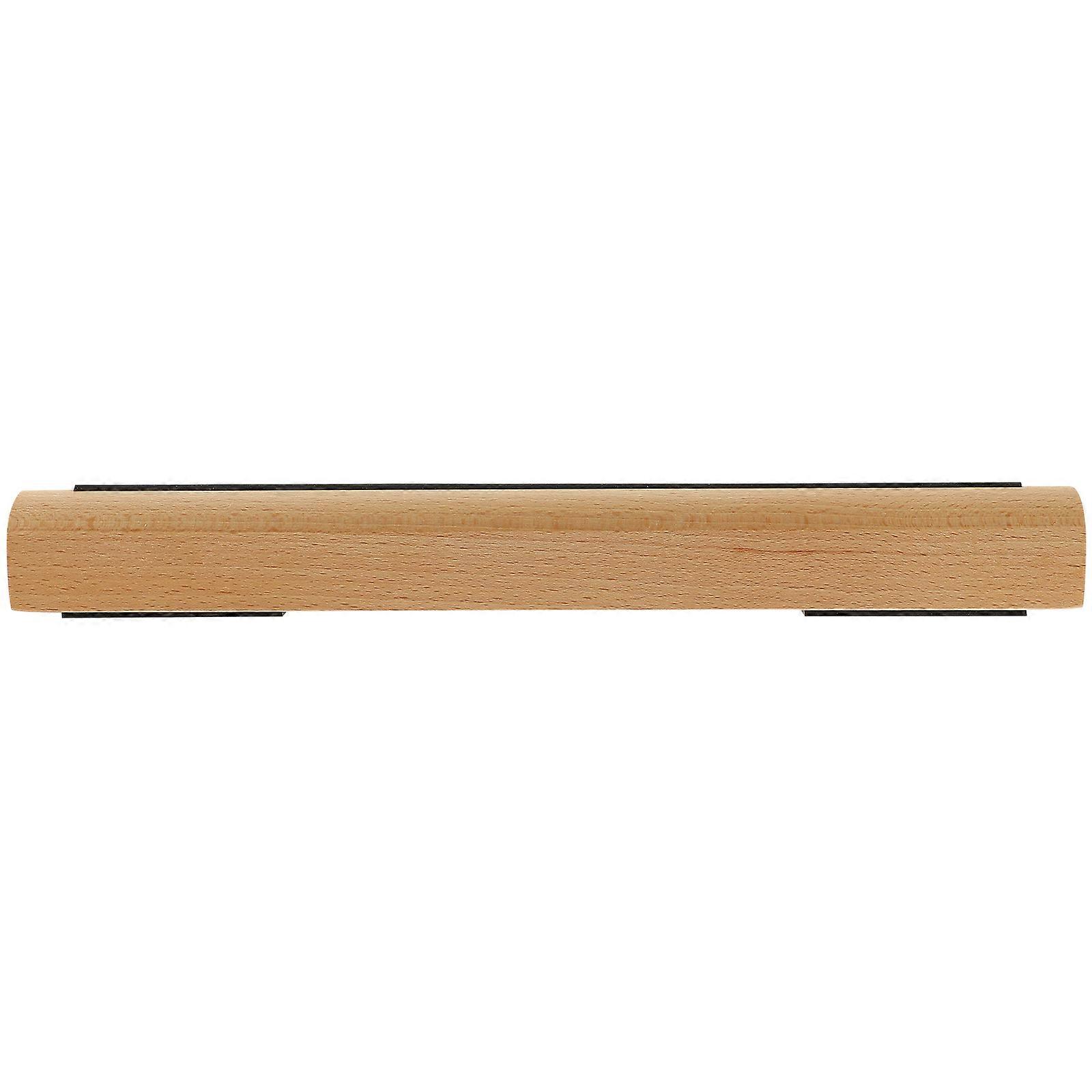 Light Brown Wood Laptop Riser Neck Fatigue Reduction For Home Office Settings Portable Design 1Pack