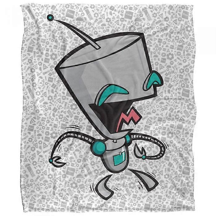 Invader Zim Silky Laughing Gir Supersoft Blanket
