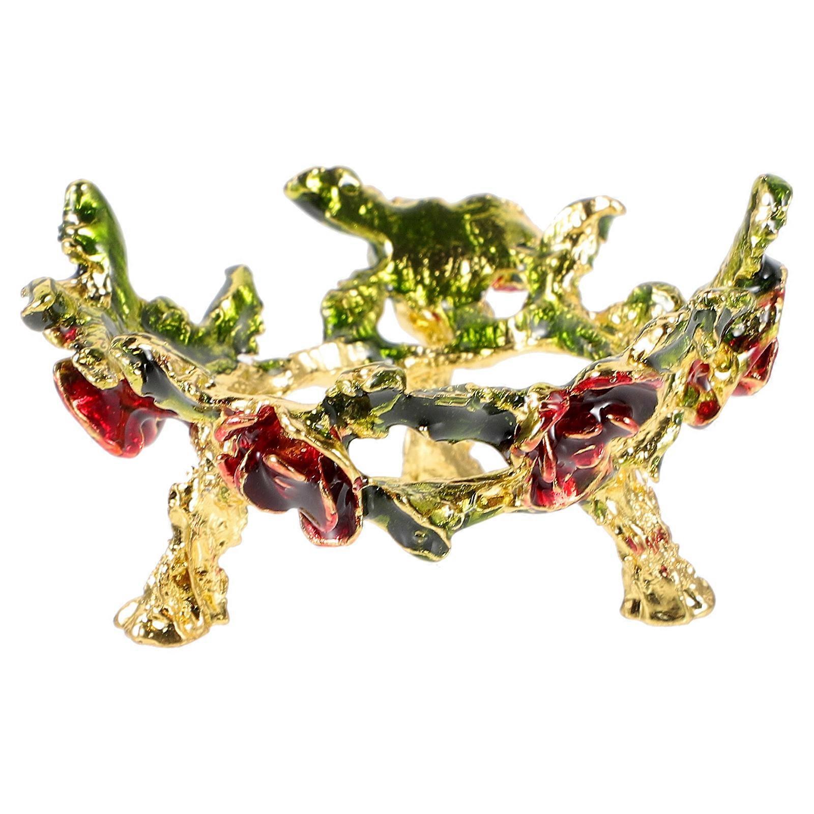 2Pcs Metal Crystal Ball Stand for Supporting Use Desktop Sphere Display Base