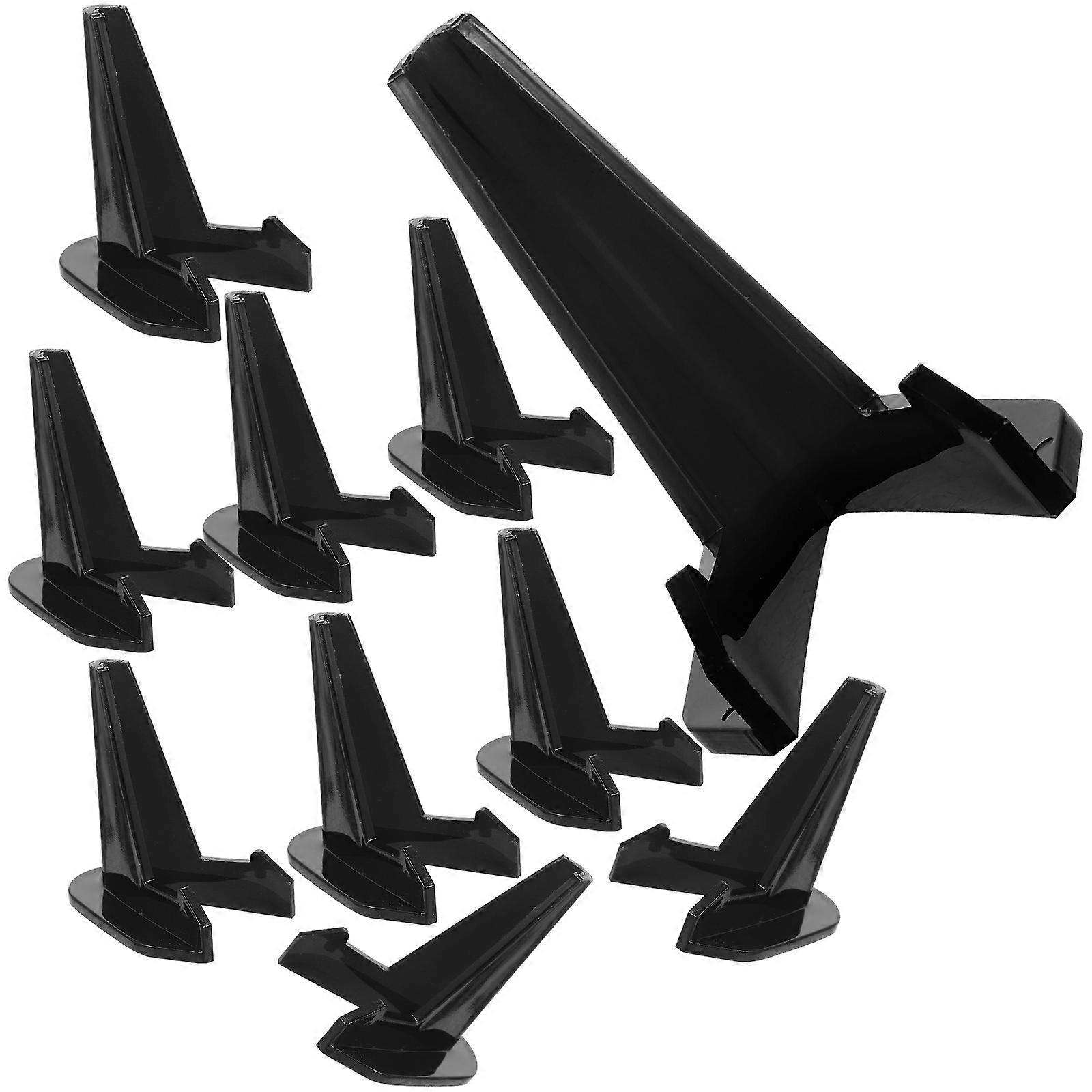 Classic 40Pcs Acrylic Display Stands For Wedding Parties Home Use Designed For Cards And Artwork In Black Color