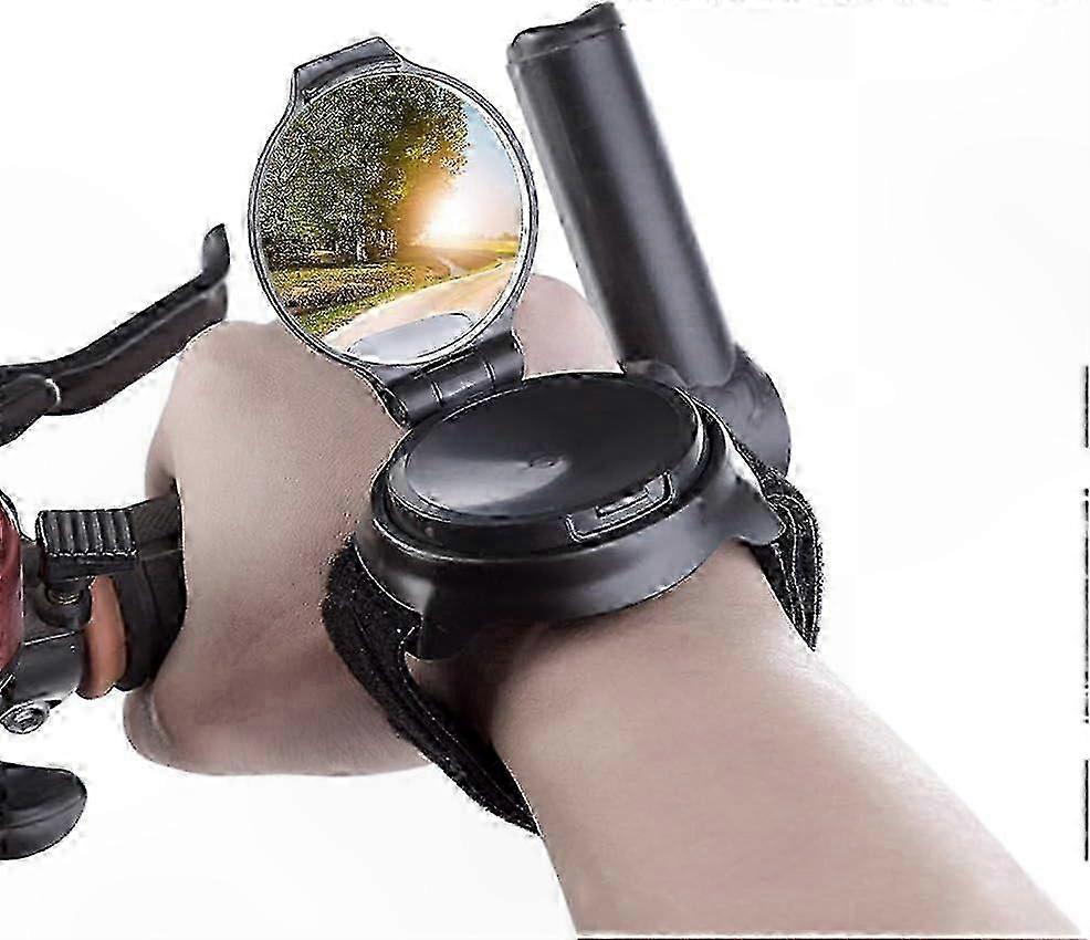 Bike Rearview Mirror with 360-Degree Rotation for Enhanced Safety and Visibility