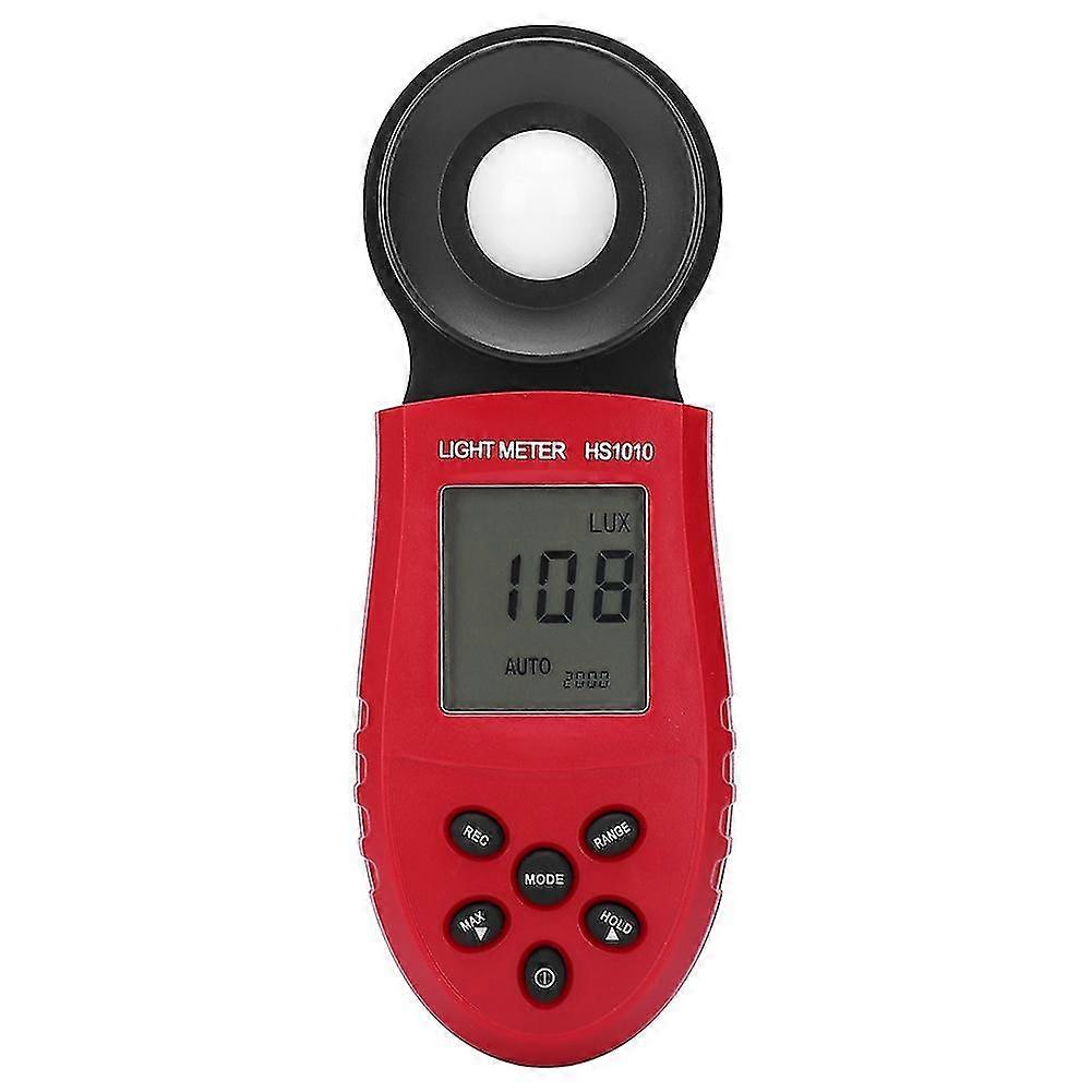 HS1010 Handheld Light Meter Digital Display Electric Illuminometer for Home Office