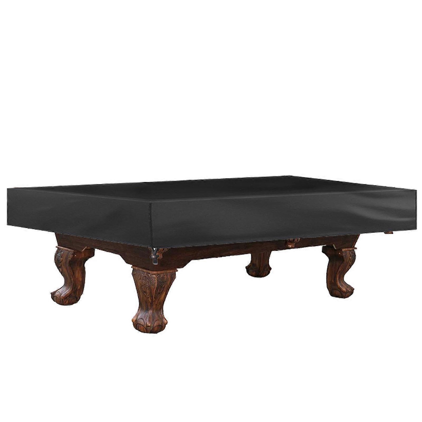 Dustproof Cover For Pool Table Waterproof Table Cover All Season Sun Protection Black Fabric