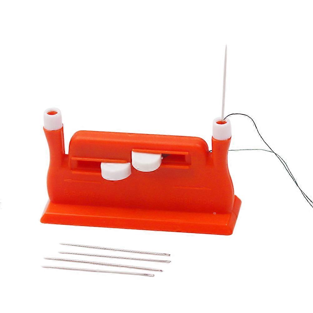 Threaders Threading Device Needle-threading Aid Tool Home Use Red 2Pcs