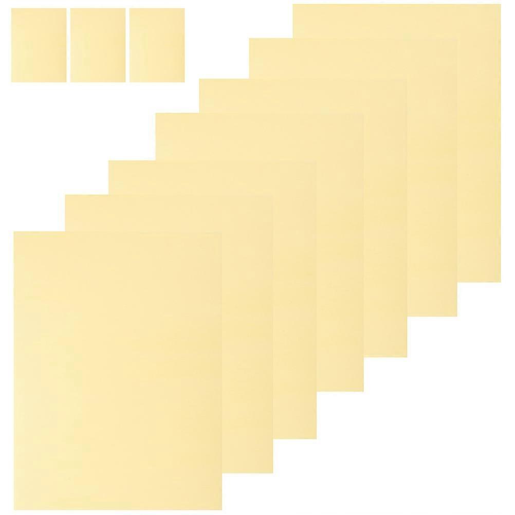 Foam Boards Large Foam Board Yellow 30.00X20.00X0.50Cm Display Board 10Pcs