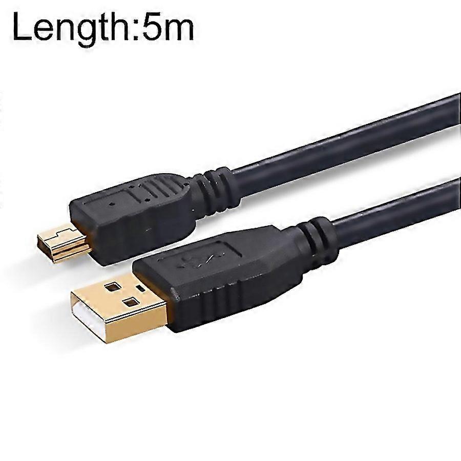 For 5m Mini 5 Pin To Usb 20 Camera Extension Data Cable