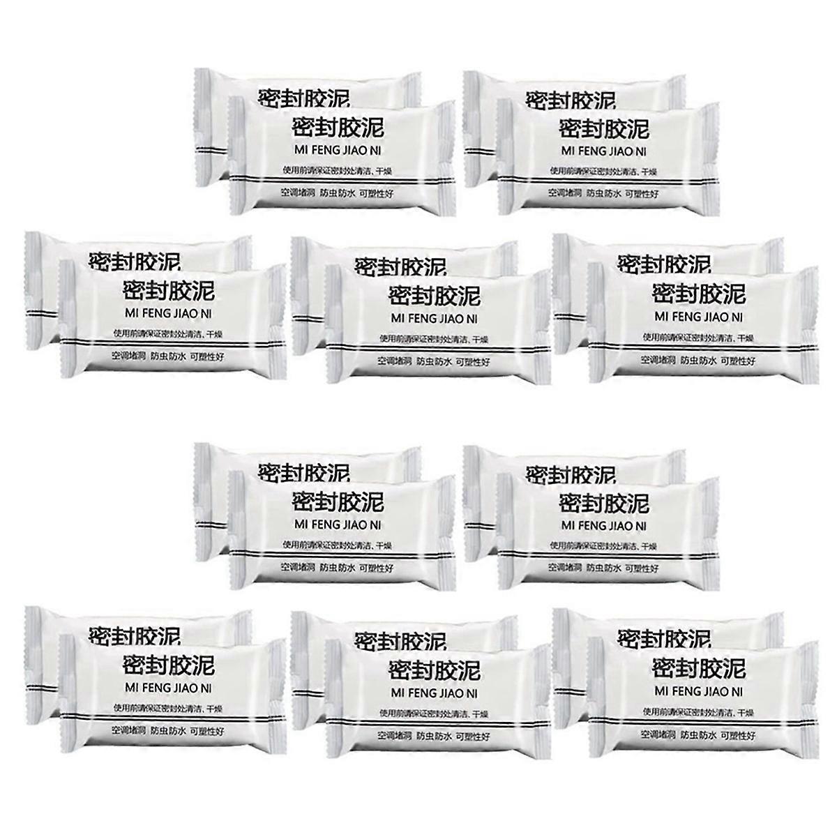 10PCS Super Diamond Mud Seal,Waterproof Duct Seal Repair Sealing Clay