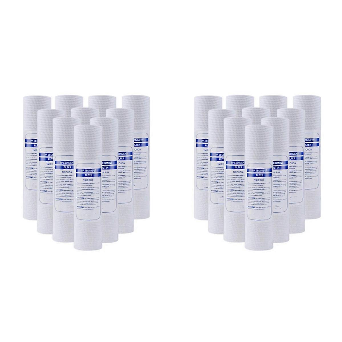 10 PCS Universal Water Filter PP Cotton Filter , 1 Micrometre