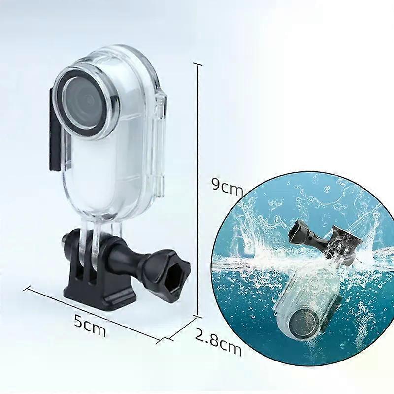 Insta360 GO 2 Transparent Waterproof Shell 30M Diving Protection Frame Case For Insta 360 Go2 Underwater Diving Protective Shell