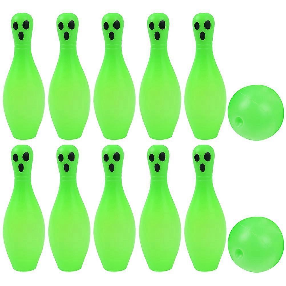 Luminous Bowling Balls For Party Entertainment Suitable For Children And Adults In 9.50X9.50X9.50CM Size 2 Sets