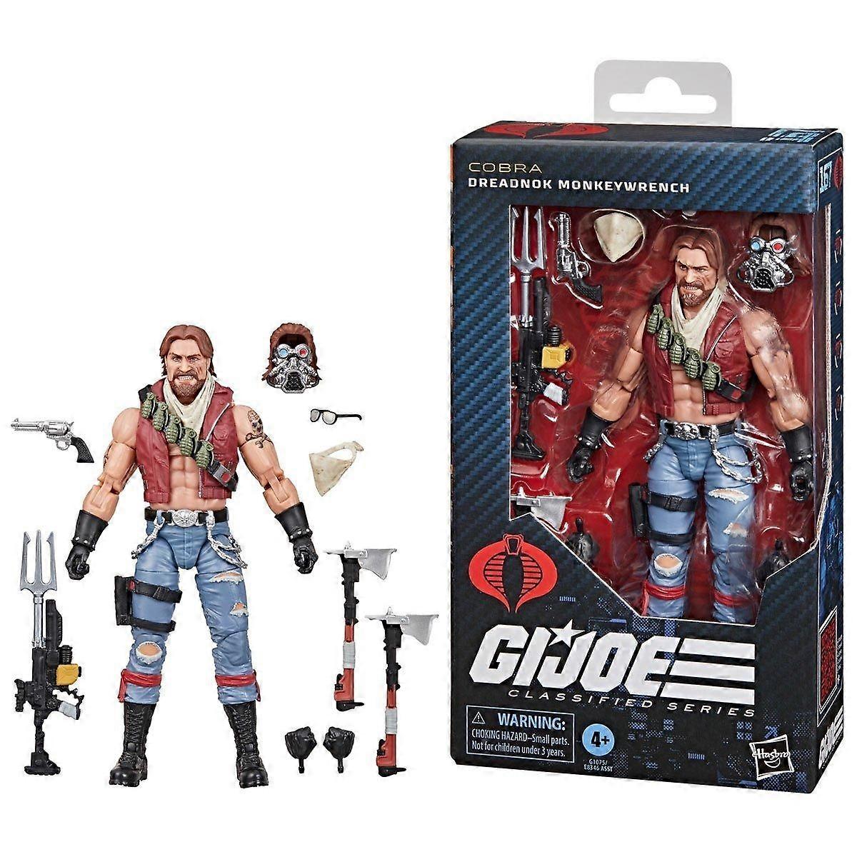 Hasbro G.I. Joe Classified Series 168 Cobra Commander With Combat Armour 15cm Collectible Action Figure Robot Model Toys