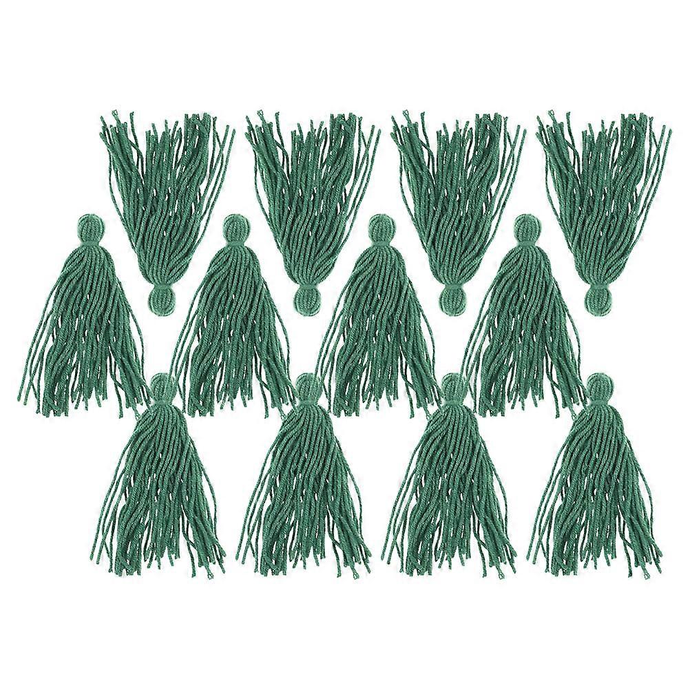 Fish Spawning Mops Aquarium Mop for Breeding 36Pcs Dark Green Floating Hideout