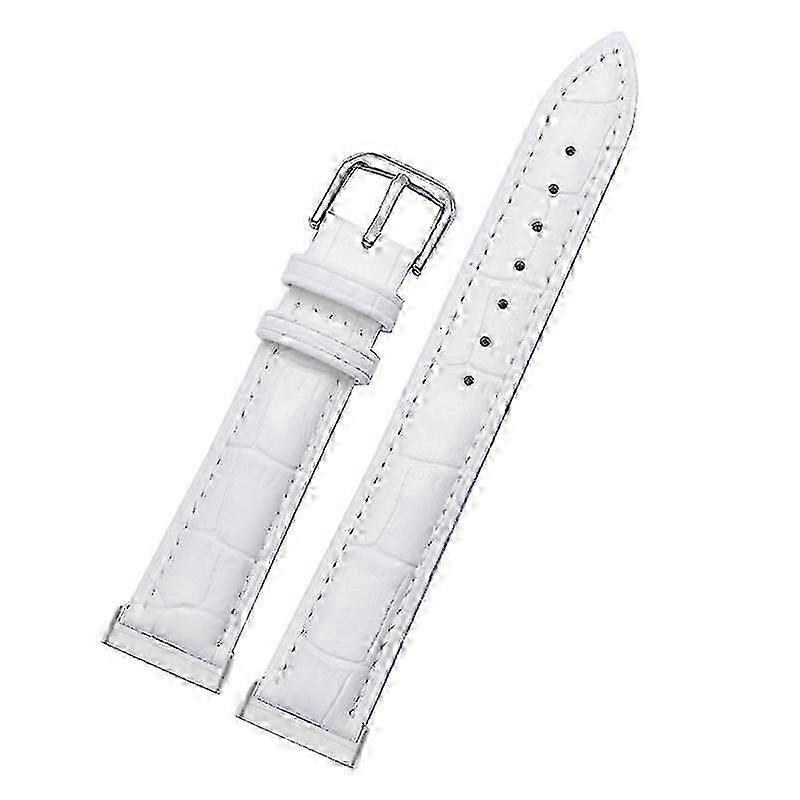 Universal Fitbit Versa 4 and Sense 2 Watch Bands with Crocodile-Emed Leather Texture