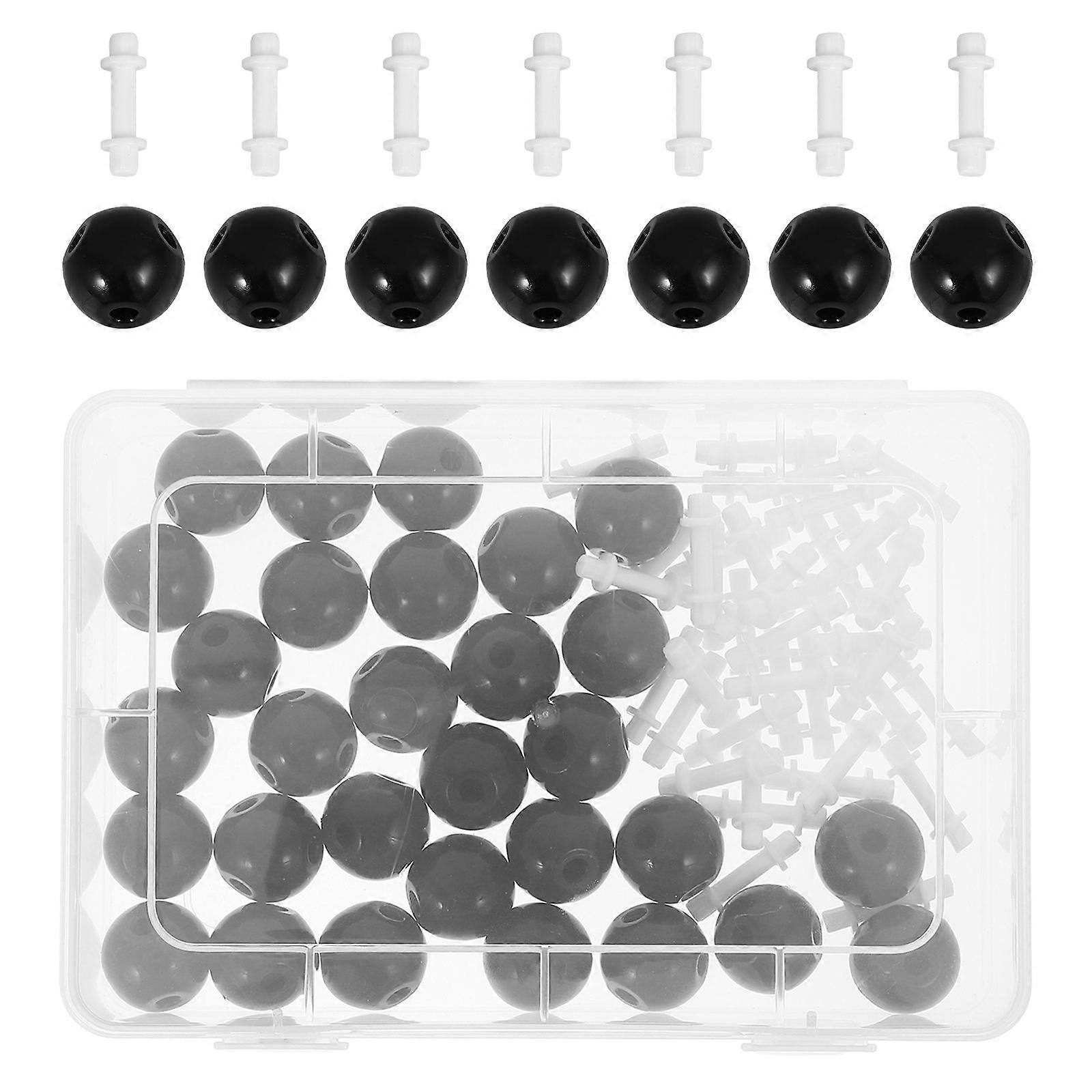 Molecular Structure Model Chemistry Teaching Tool with 4Sets Plastic Components