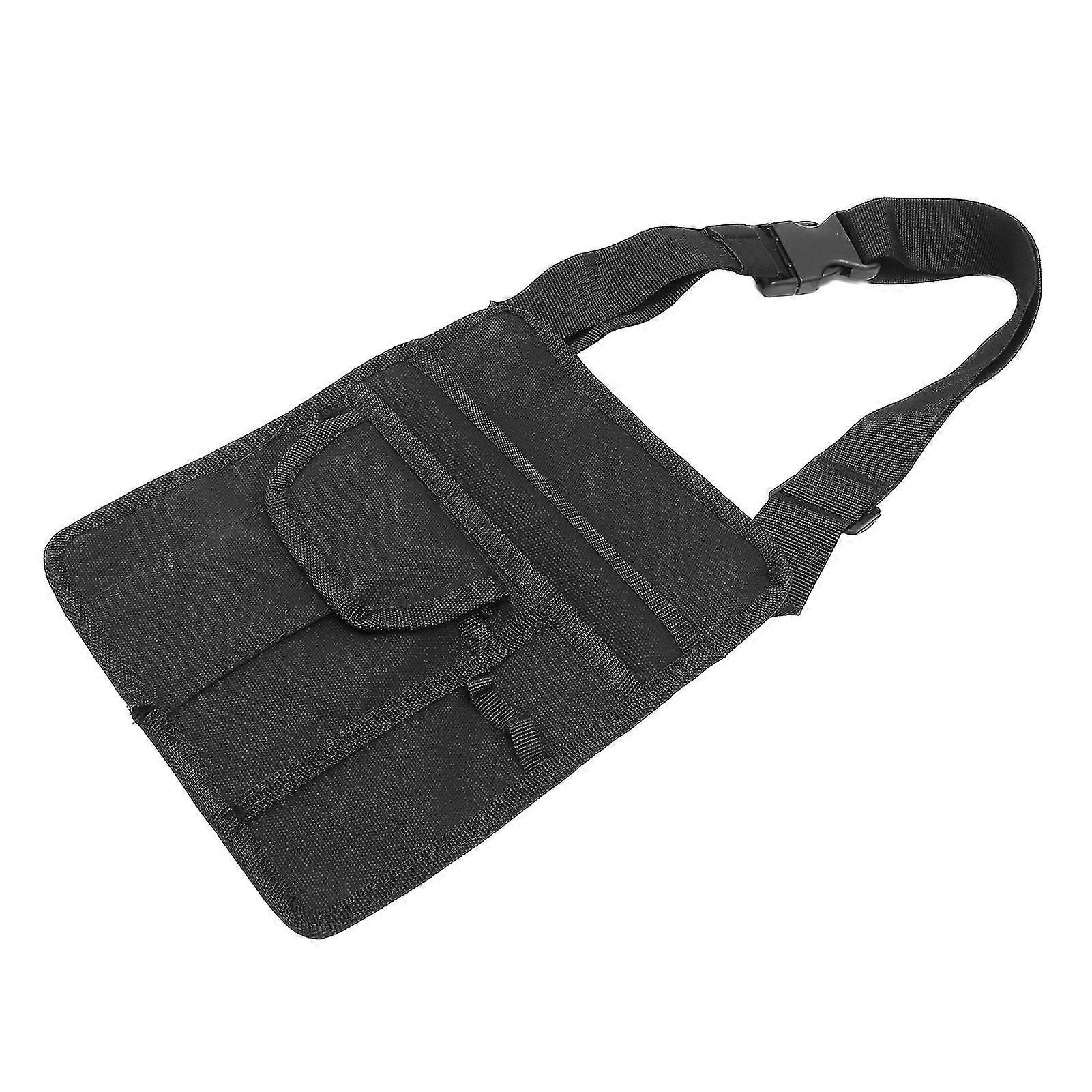 Apron Bag 12oz Canvas Waist Pouch with Adjustable Belt for Lightweight Tools in Gardens and Restaurants
