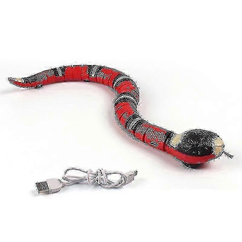 Smart Sensing Snake Cat Toys Electron Interactive Toys For Cats Usb Charging WG