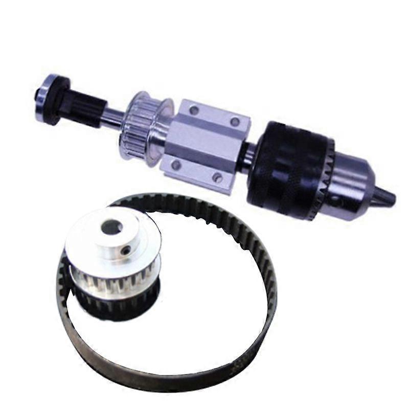 Diy Grinding Spindle Trimming Belt B16 Drill Chuck Set for Table Saw