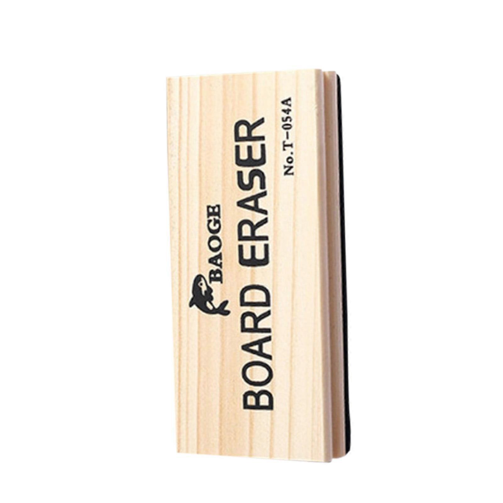 Wooden Blackboard Eraser, Large Advanced Wool Whiteboard Eraser, Static Chalk Eraser for School Office, 1pc