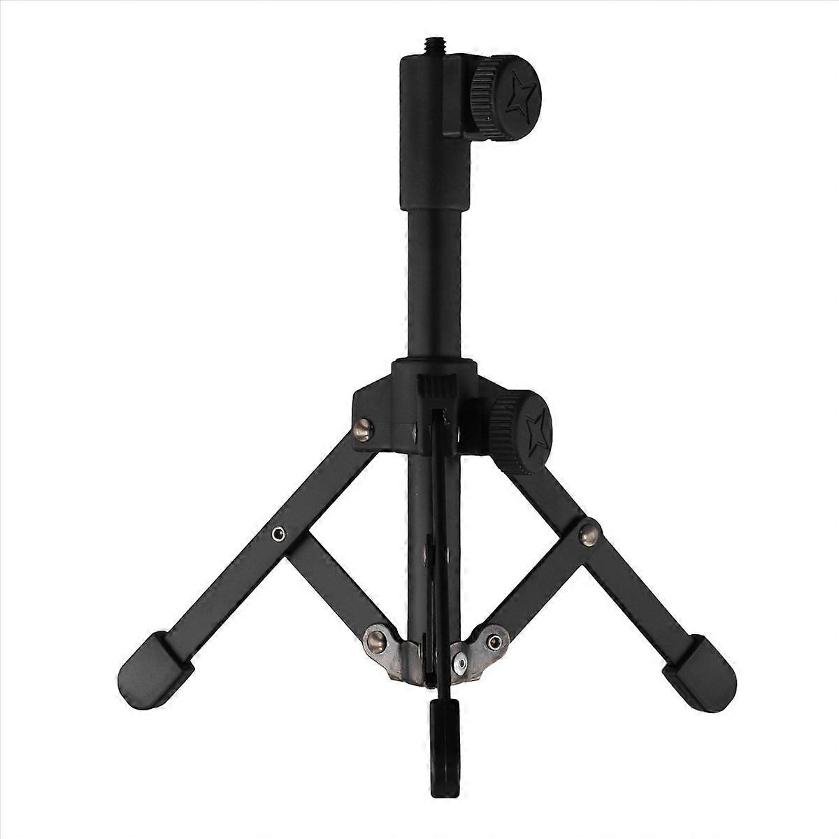 Mini Tabletop Tripod Microphone Mic Stand Holder with 1/4 Inch