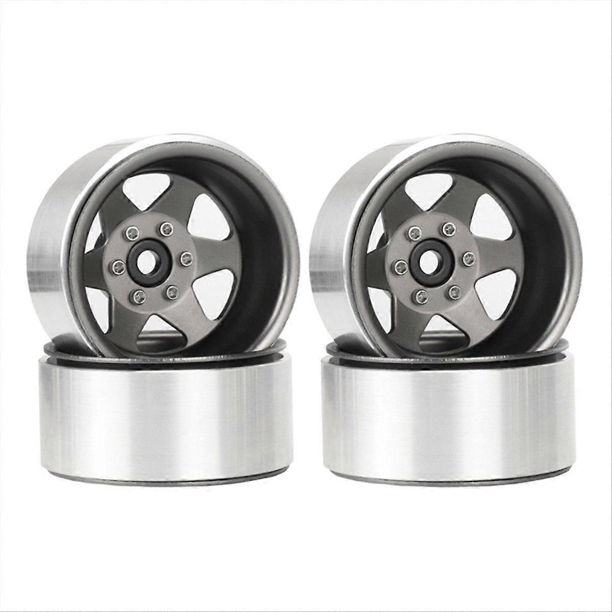 4pcs 1.9" Beadlock Negative Offset -8.9mm Wheel Rim Hub for 1/10 RC Car Gen8 VS4-10 Redcat SCX10 90