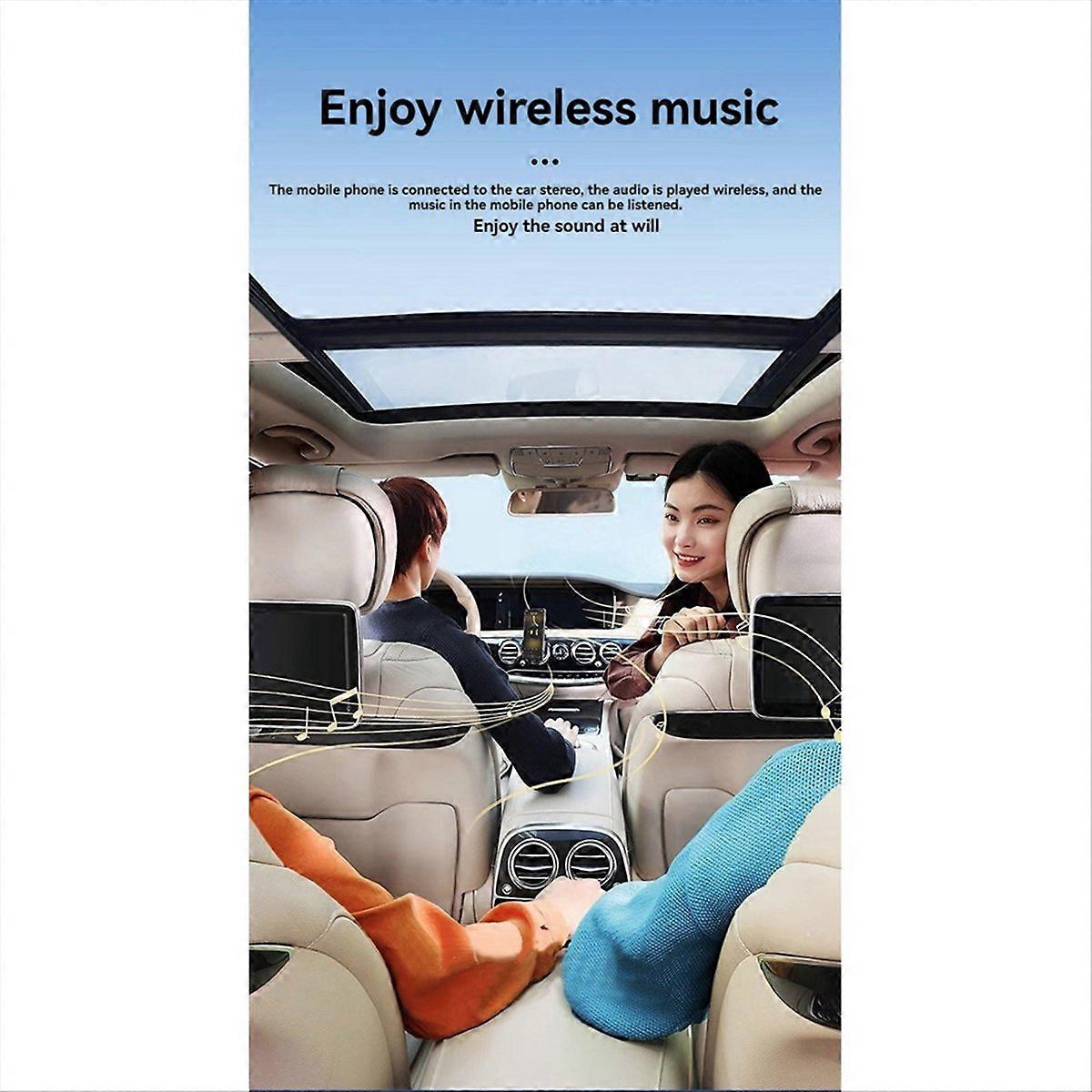 Bluetooth 5.3 Receiver for Car Cancelling Bluetooth AUX Adapter