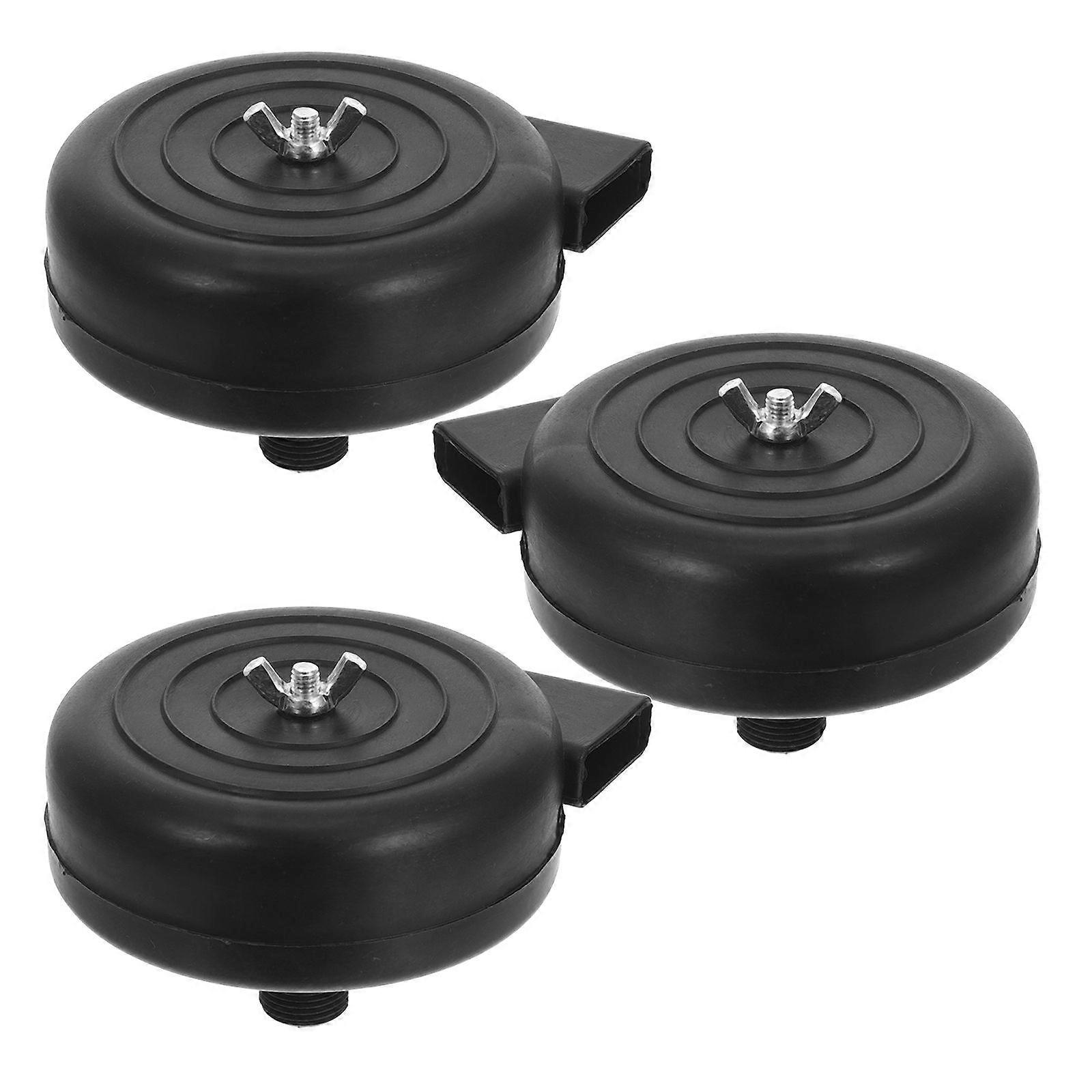 3pcs Air Compressor Silencer Filter - 16mm Thread Plastic Noise Reducing Muffle  Replacement Filter Elements Noise Muffler