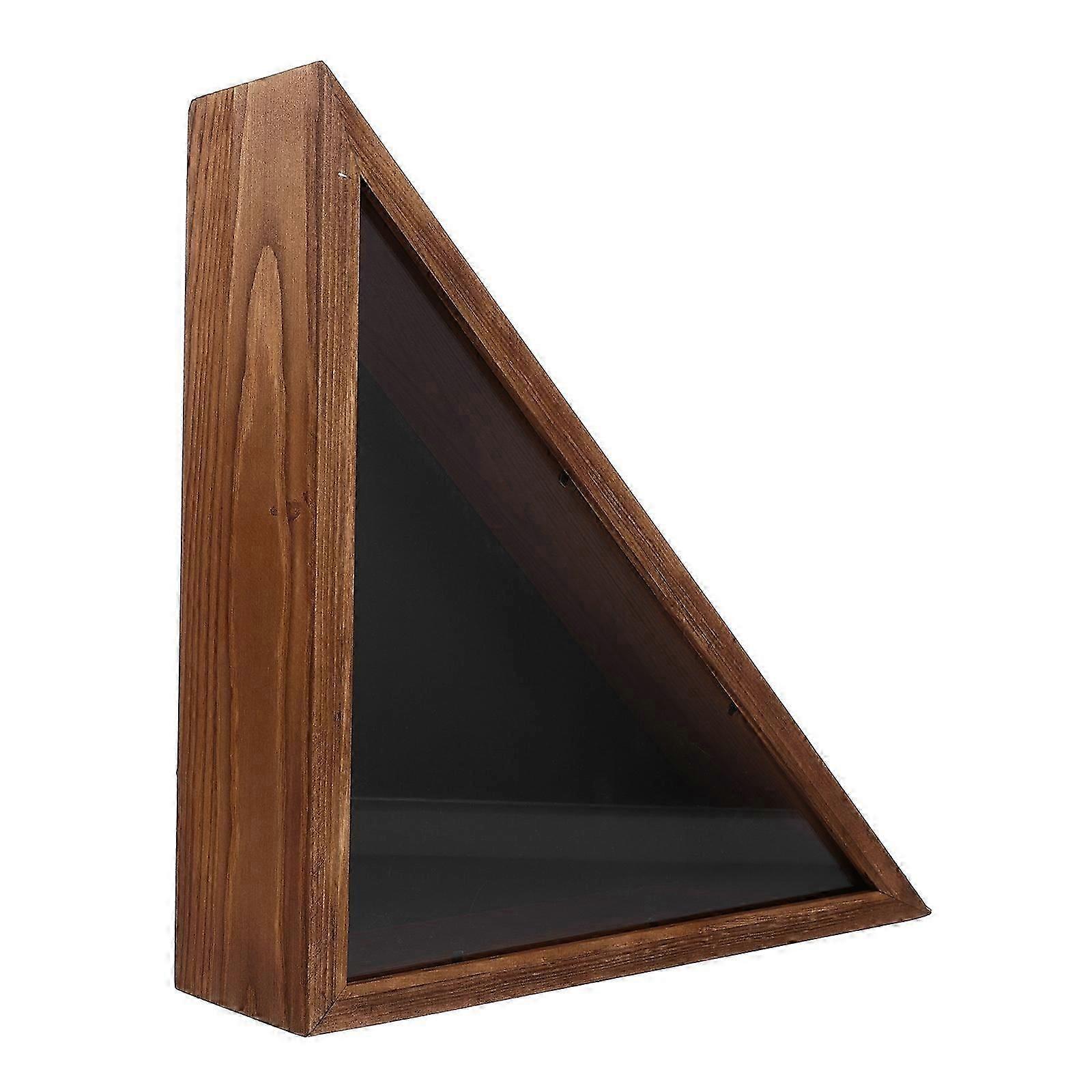 Elegant Flag Display Box, Designed for Use, Complements Country-Style Themes