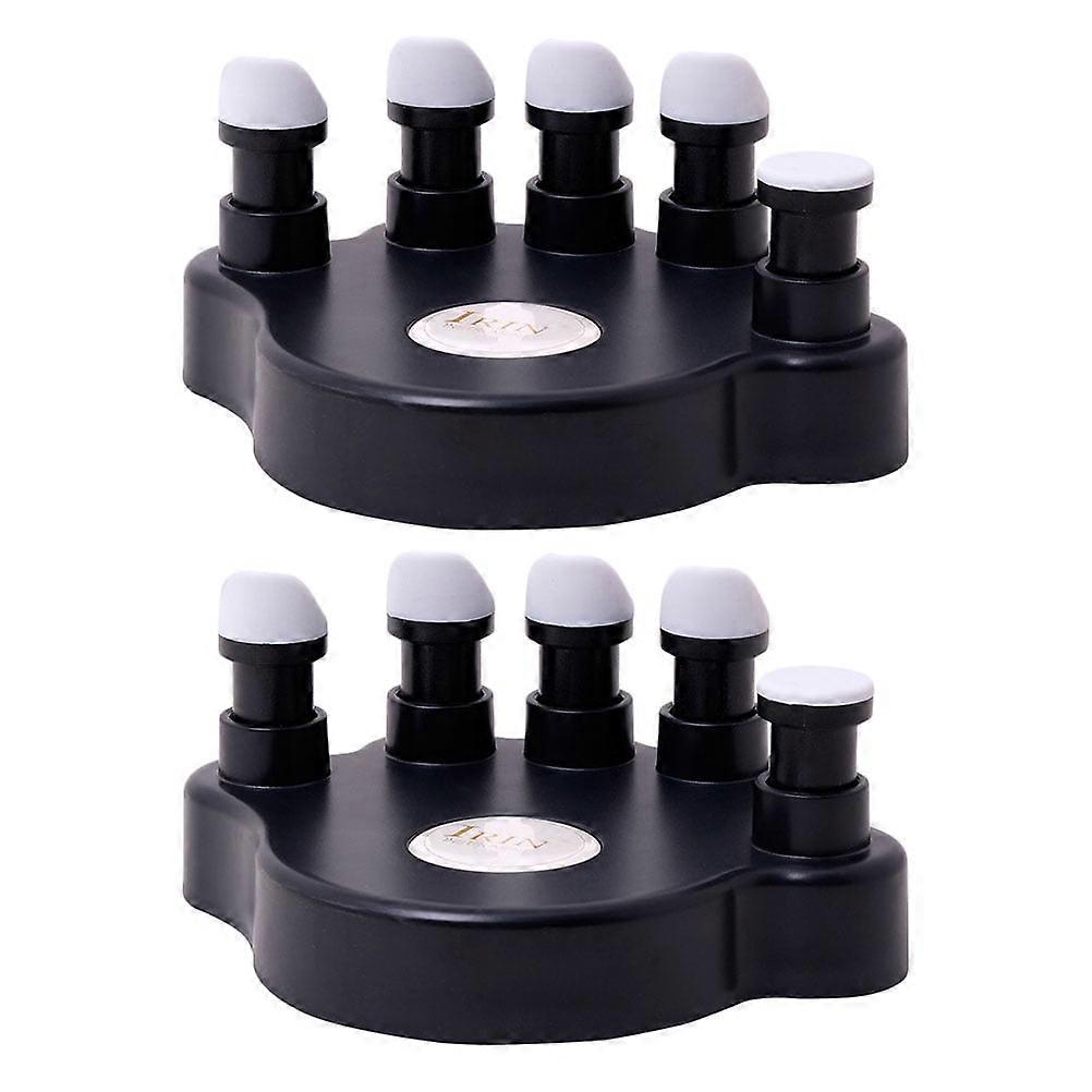 2 Pcs Piano Finger Exerciser Strength Training Coordination Tool Beginner Device Corrector Trigger Hand Correction