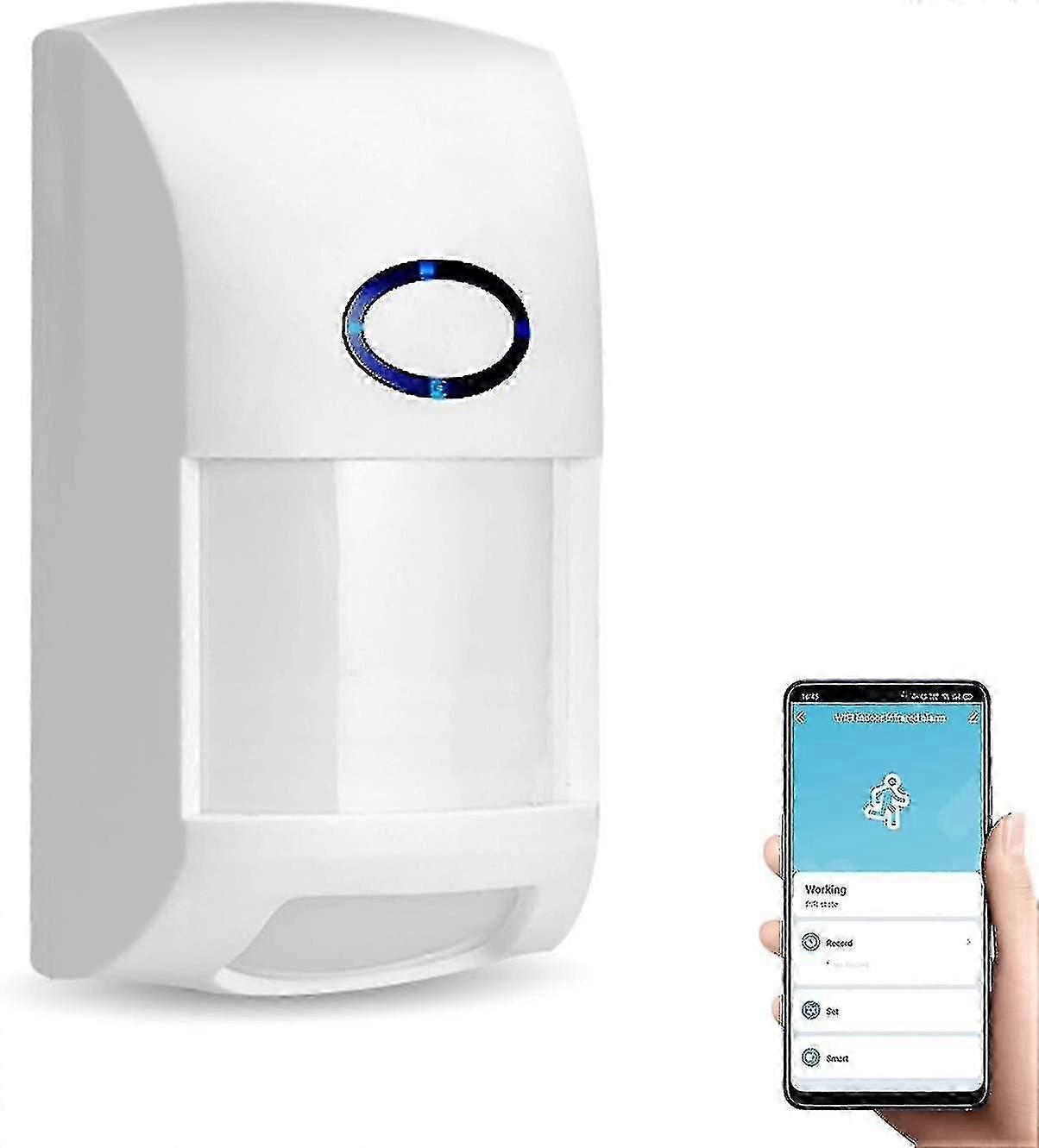 Wifi Wireless Security Alarm Smart Motion Sensor with Free Notification FT