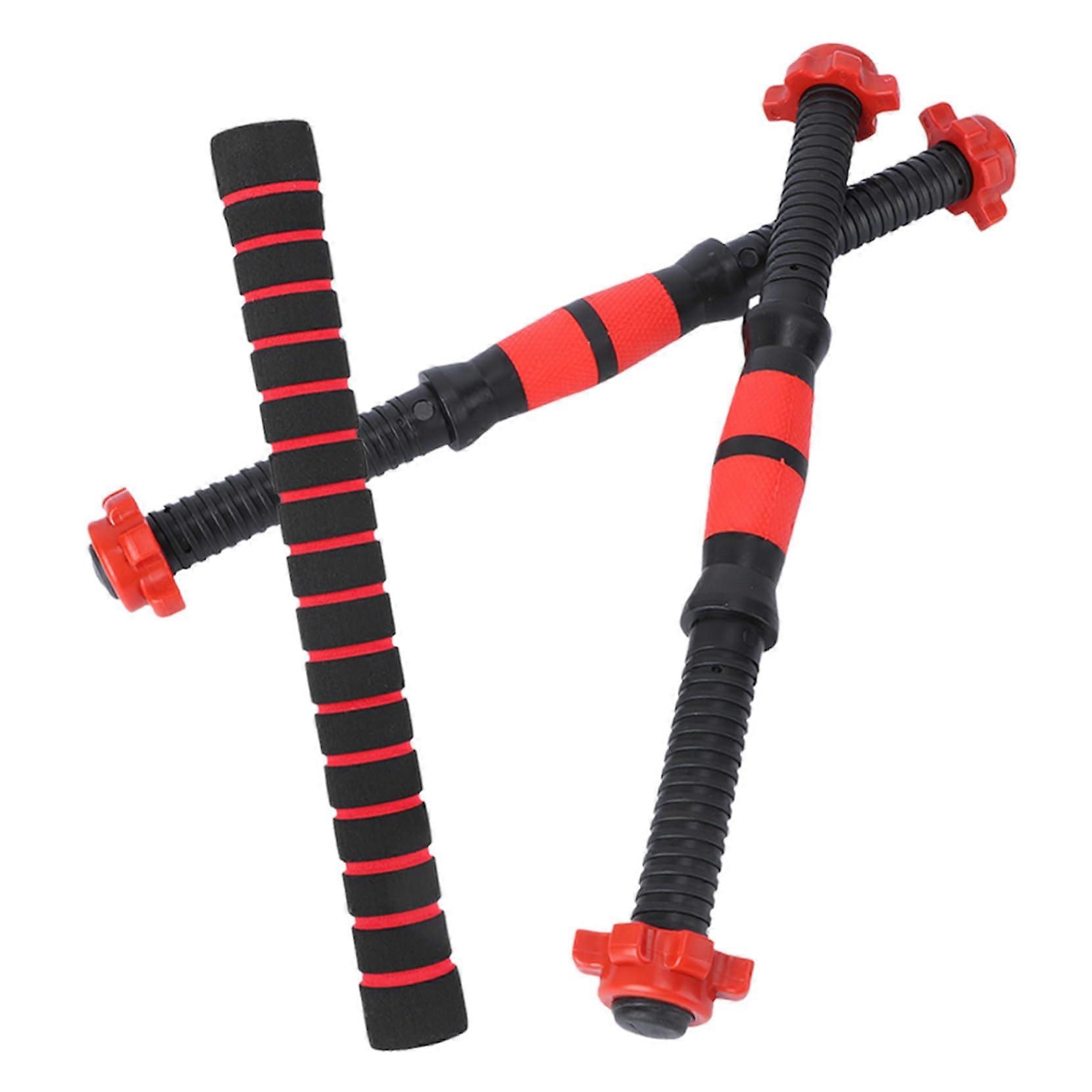 Portable Dumbbell Connecting Rod Barbell Connector With Nuts For Easy Assembly Fitness Equipment Strength Training