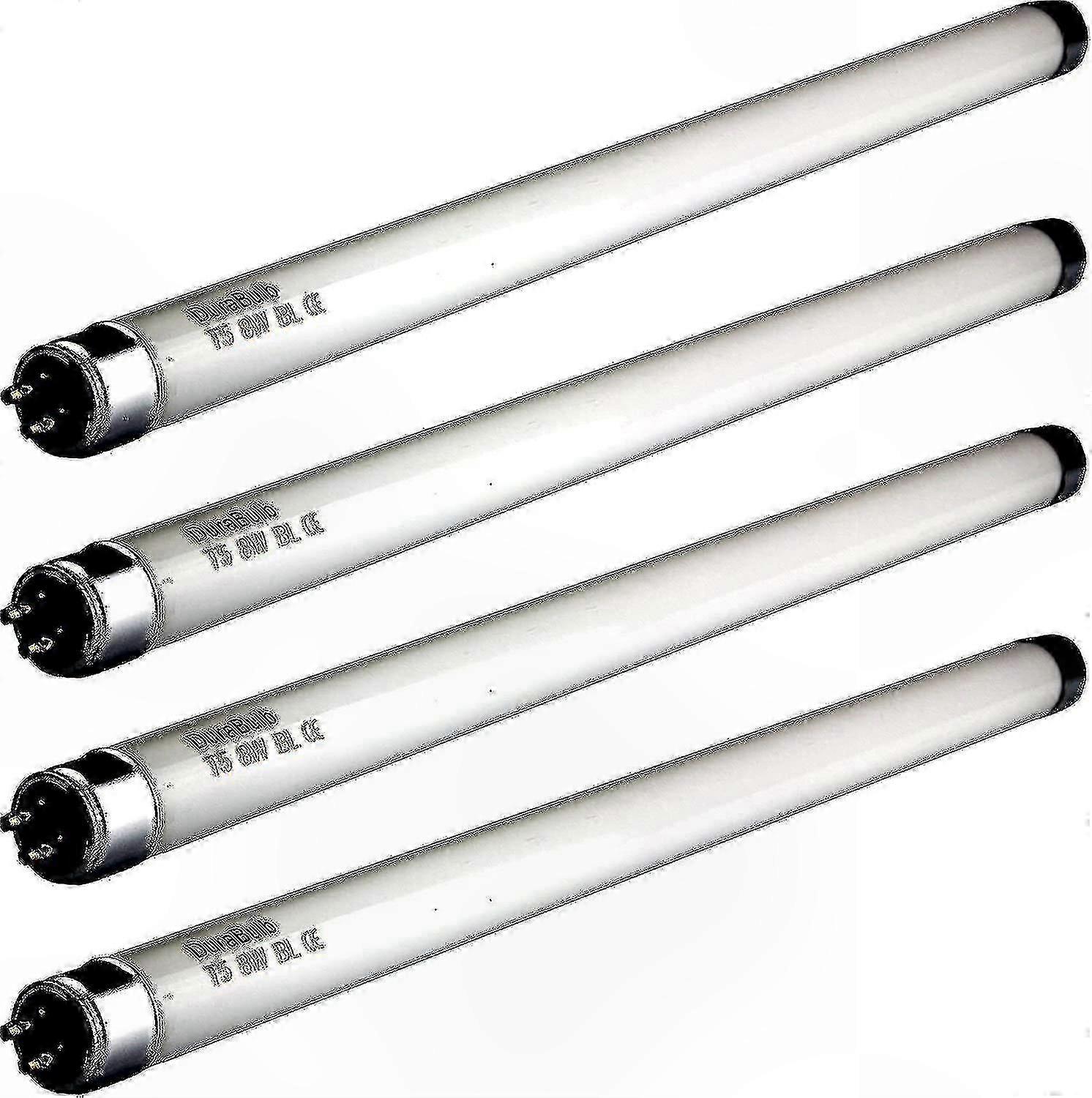 4-Pack 8W UV Bulbs for Insect Control Devices, 12 Inch T5 Tubes Compatible with 16W Fly Zappers