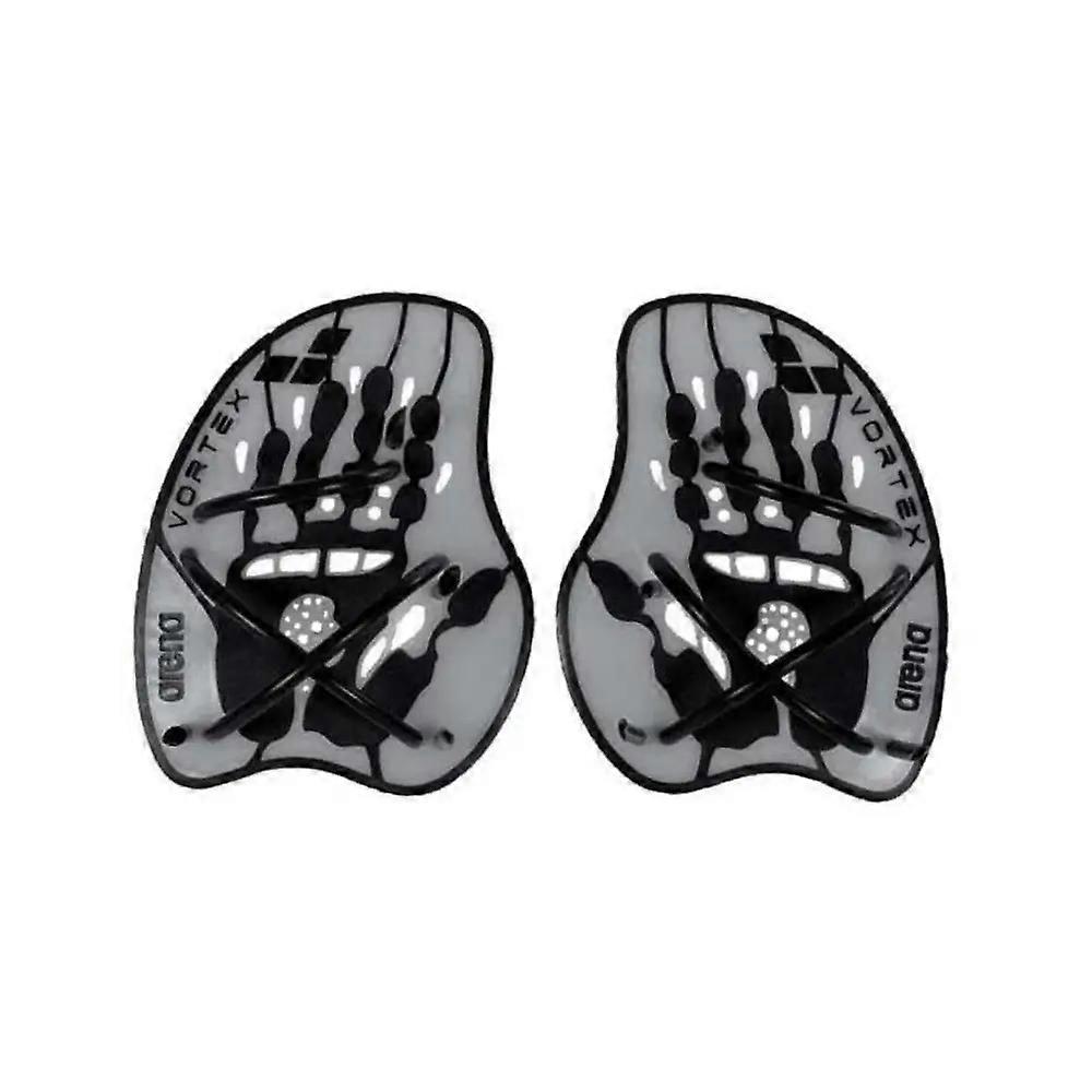 Arena Vortex Evolution Hand Paddle - argento/nero