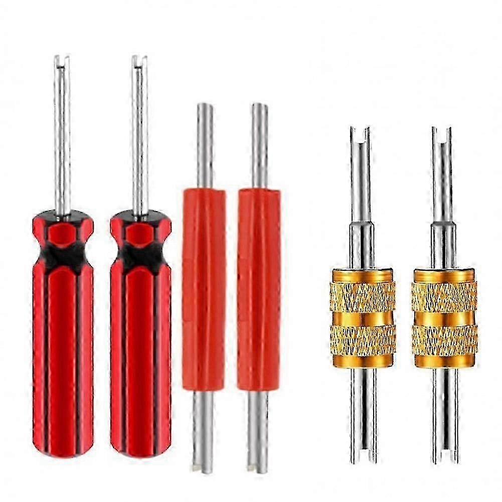 2-in-1 Valve Core Wrench for Cars, Bicycles & AC Air-conditioning Systems