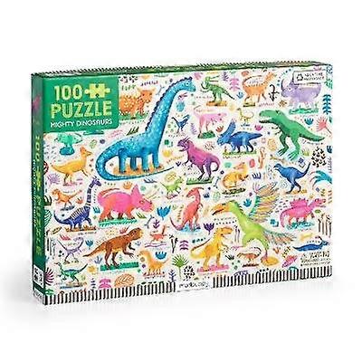 Mighty Dinosaurs 100 Piece Puzzle