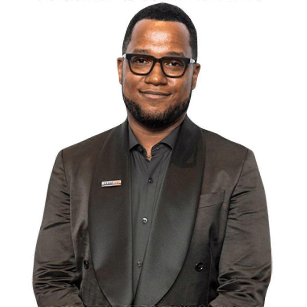 Branden Jacobs-Jenkins (Suit) Half Body Buddy Cutout