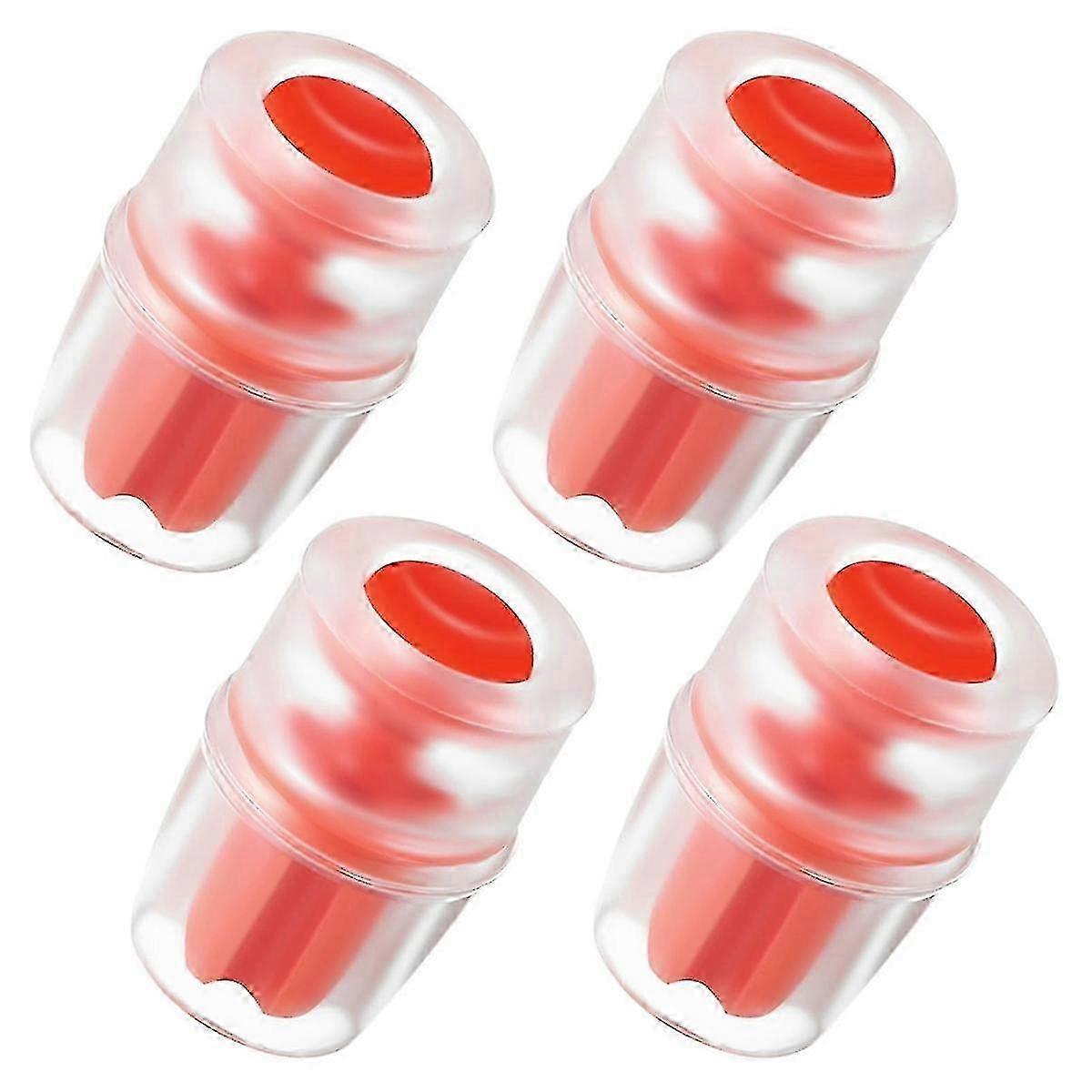 Hydration pack bite valve - 4 replacement sheaths for water bladder