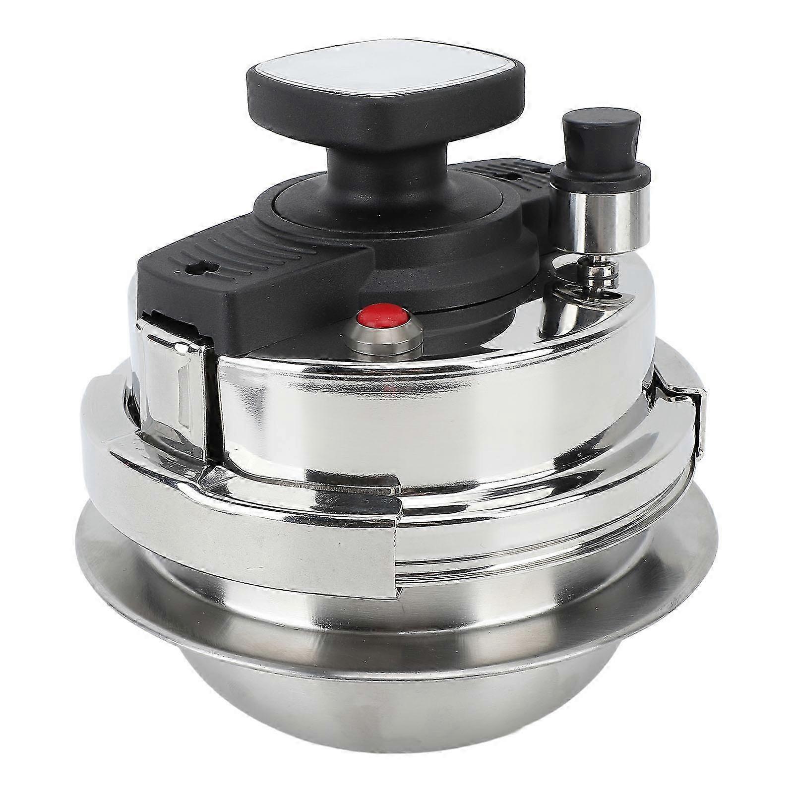 コンロ用のコンパクトな2L圧力鍋 - 小さな家族やアウトドアの冒険に最適