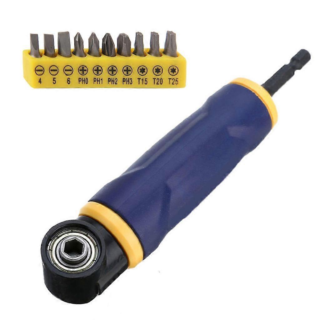 Right Angles Attachment Electric Screwdriver Repair 90 Degree Corner Device