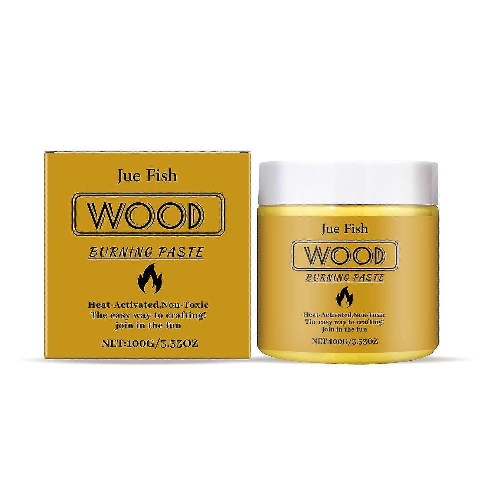 Easy DIY Wood Burning Paste for Pyrography on Wood, Leather