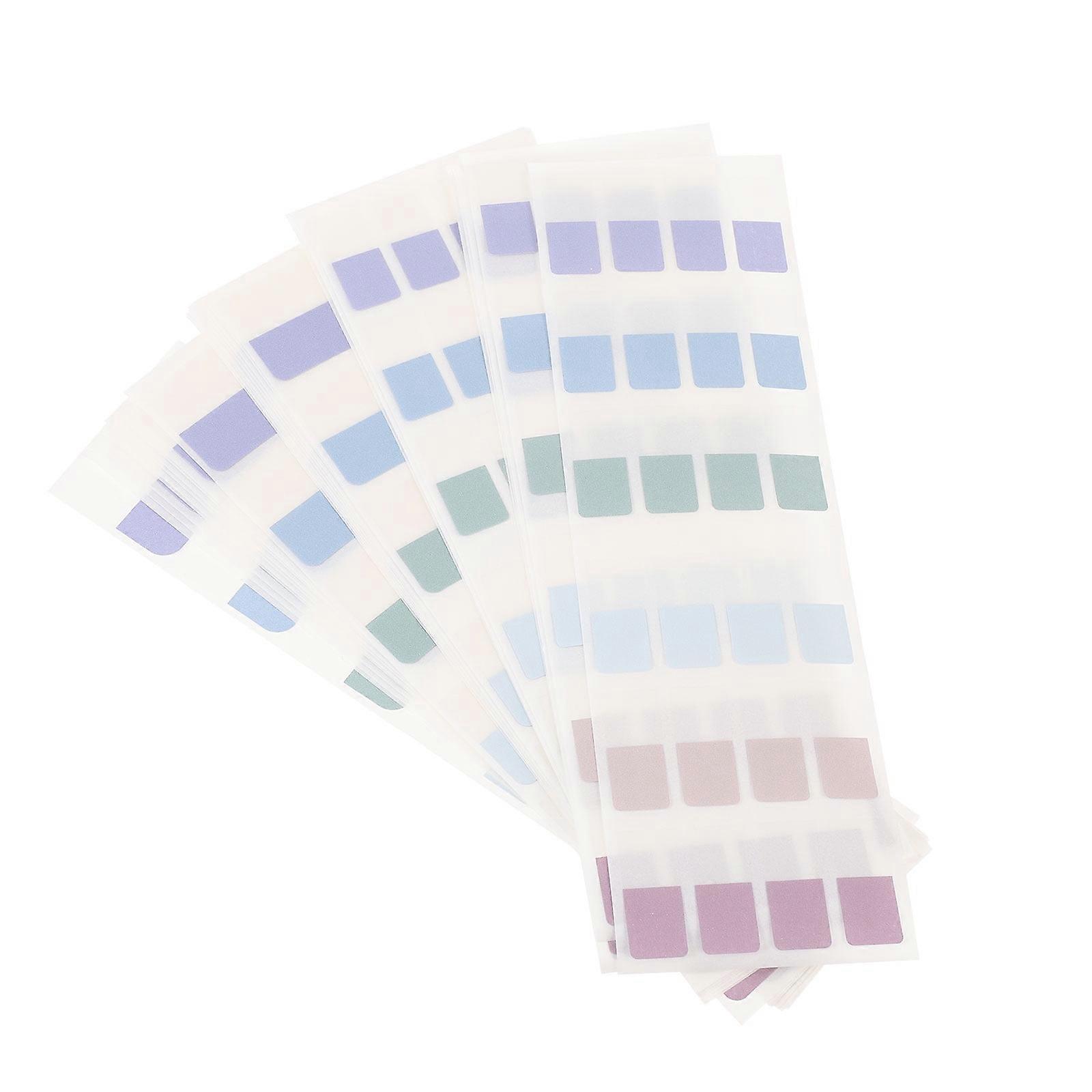 30 Sheets Plastic Page Marker Sticky Memo Pad Plastic Mark Sticker Page Marker