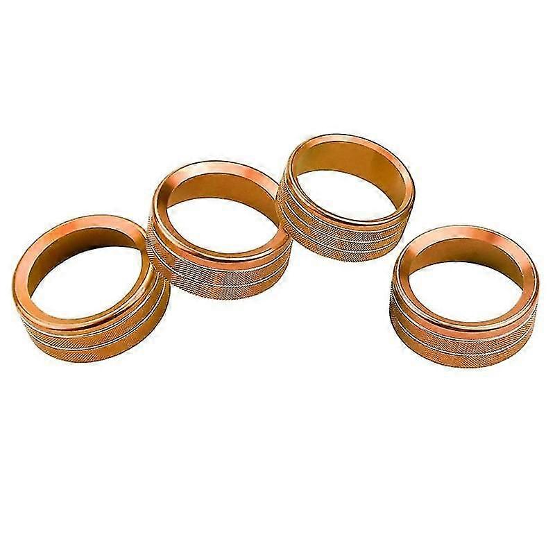 Climate Volume Knobs Ring Air Conditioner Headlight Switch Trim Cover For Wrangler Jl Gladiator Jt