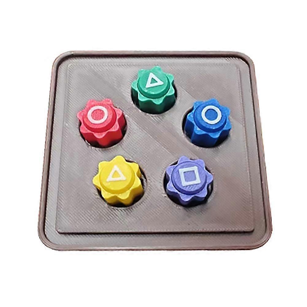 For Gonggi Korean Game Set Of 5 Traditional Toss Toys With Base For Hand Eye Coordination Brain Development