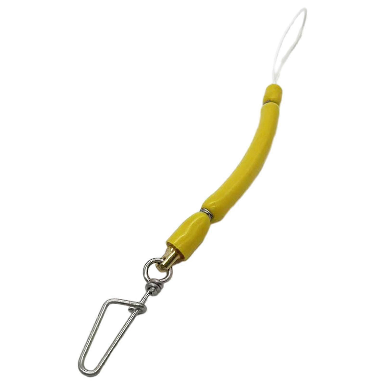 Spearfishing Shock Absorbent Cord Flexible , Yellow High Strength for Avoiding
