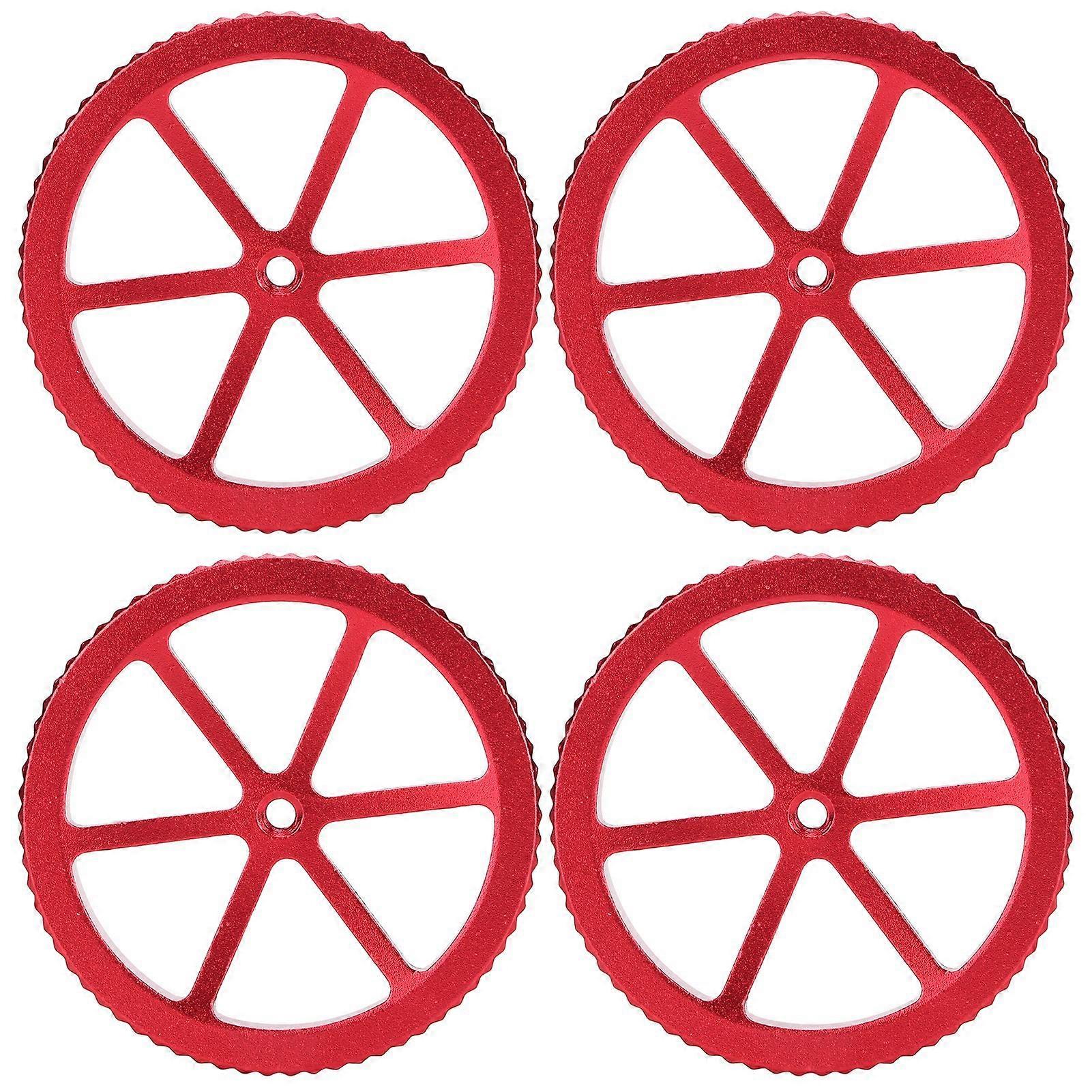 4 Pcs Aluminum Hand Twist Rugged Durable Leveling Nut Spring Kit Replacement Accessories