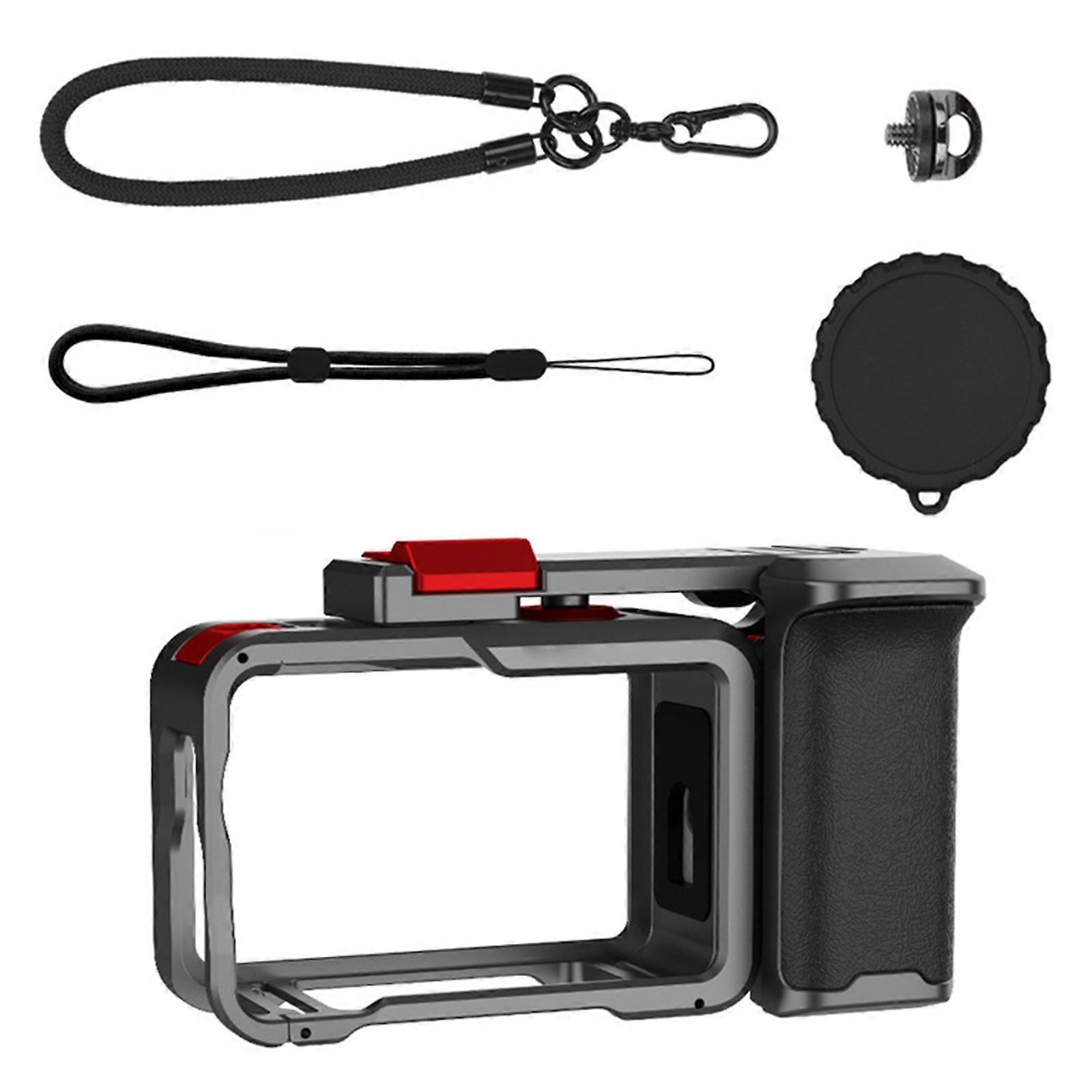 Adjustable Position Hand Grip Set Quick Release Controls Superior Stability and Strong for Action 6 Camera Cage Multicolor