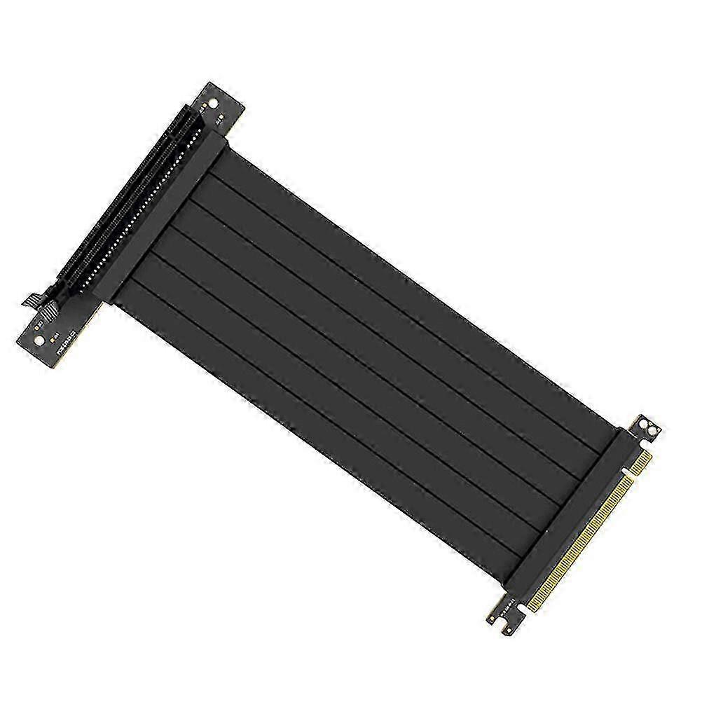 90 Degree Pci Express Riser Pcie 3.0 16x Full Extension Adapter Cable Wire