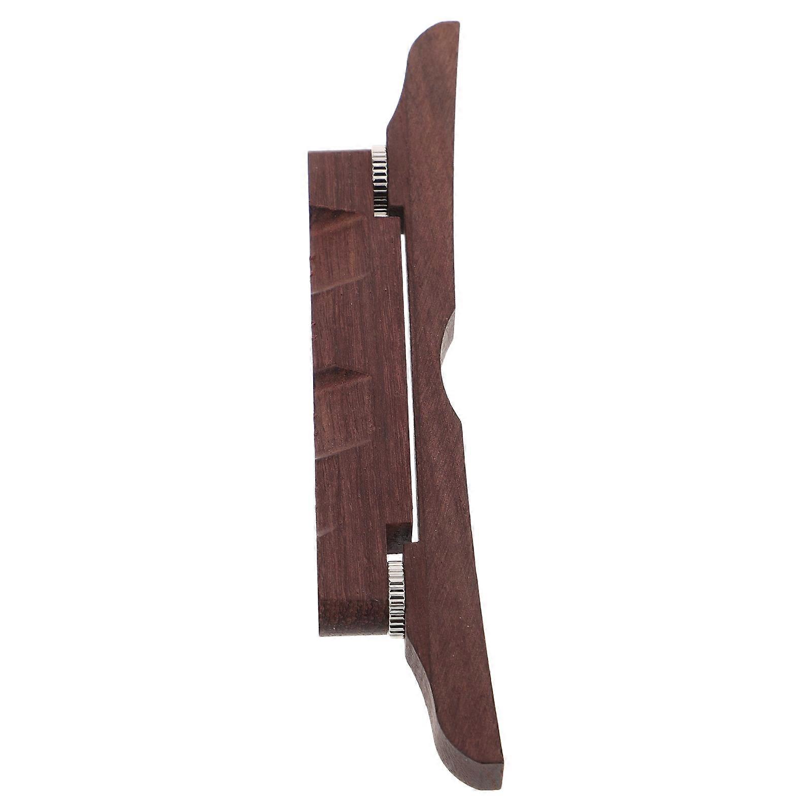 Guitar Bridge Mandolin String Height Bridge Wooden For Performances Recordings Tuning Stability 1Pack