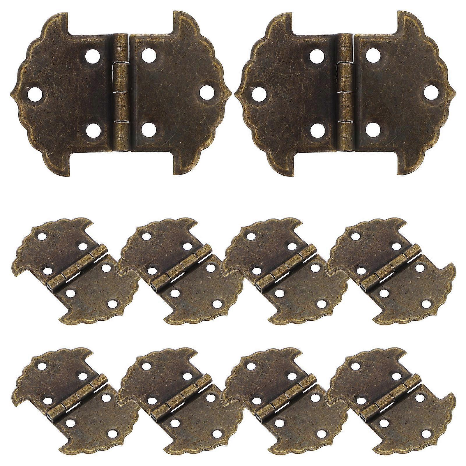 Decorative Hardware Hinges for Wooden Boxes 1Set Hardware Hinges