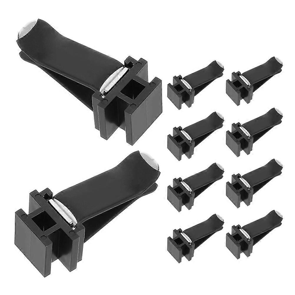 Car Air Conditioner Vent Clips for Aromatherapy 10Pcs Black Clips