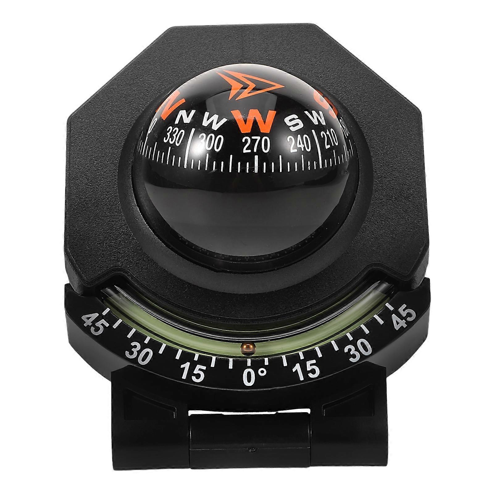 Car Compass Ball Compass for Car Dashboard with Inclinometer